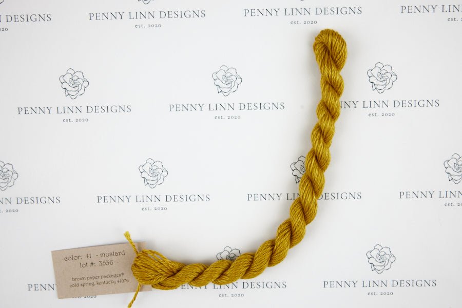 Silk & Ivory 41 Mustard - Penny Linn Designs - Brown Paper Packages