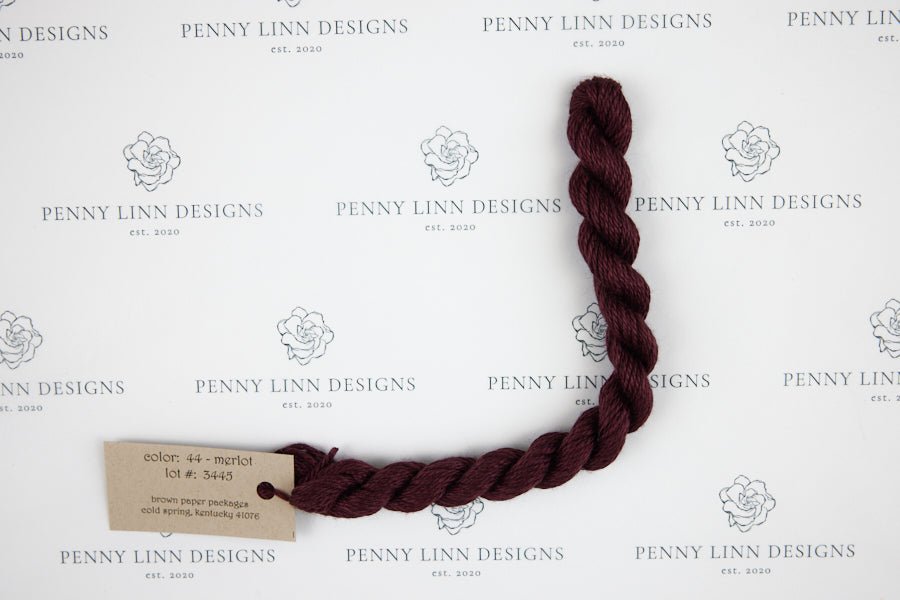 Silk & Ivory 44 Merlot - Penny Linn Designs - Brown Paper Packages