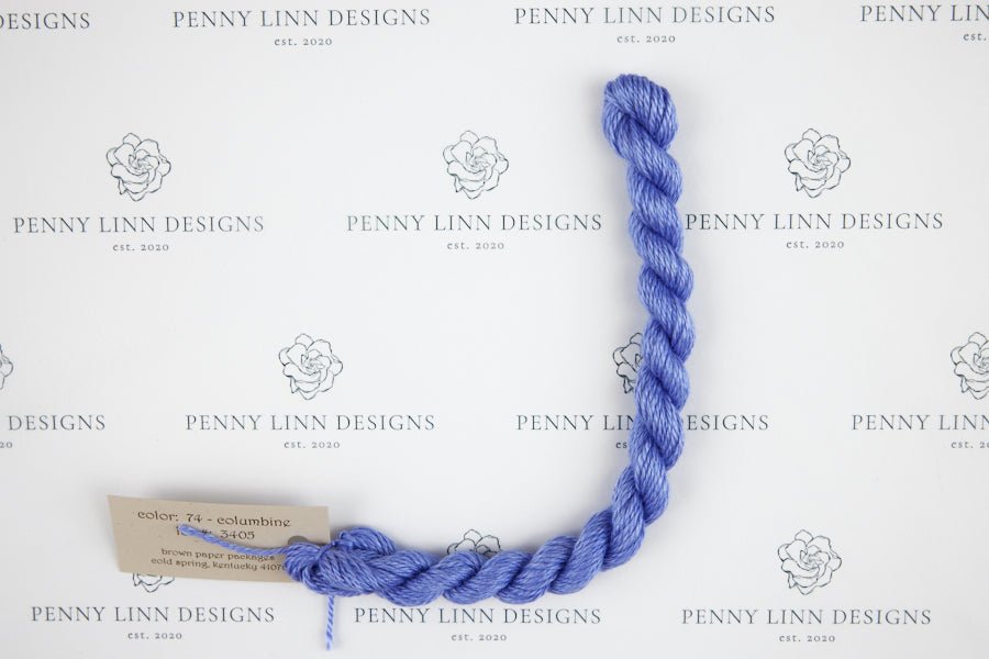 Silk & Ivory 74 Columbine - Penny Linn Designs - Brown Paper Packages