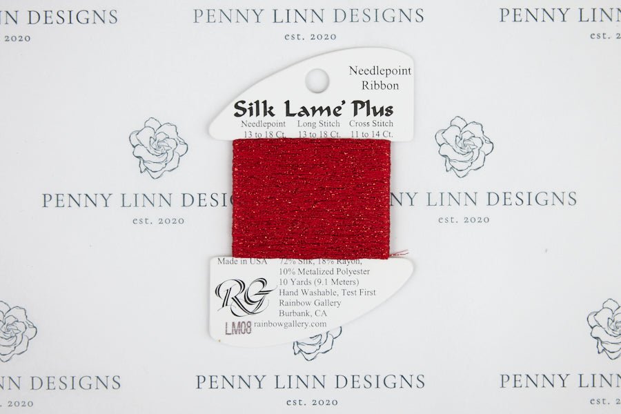 rainbow gallery silk lame braid plus thread needlepoint – Penny Linn