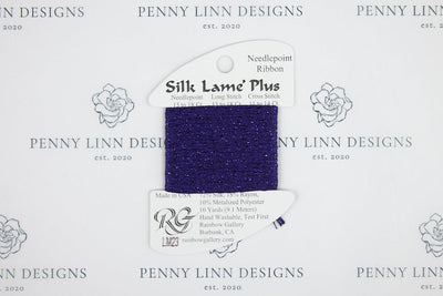 Silk Lamé Plus LM23 Dark Lavender - Penny Linn Designs - Rainbow Gallery