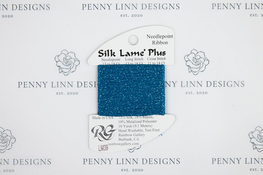 Silk Lamé Plus LM39 Lagoon - Penny Linn Designs - Rainbow Gallery