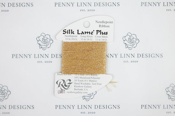 Silk Lamé Plus LM61 Sand Gold - Penny Linn Designs - Rainbow Gallery