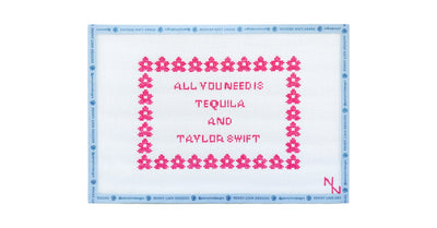 TEQUILA & TAYLOR SWIFT - Penny Linn Designs - The Novice Needlepointer