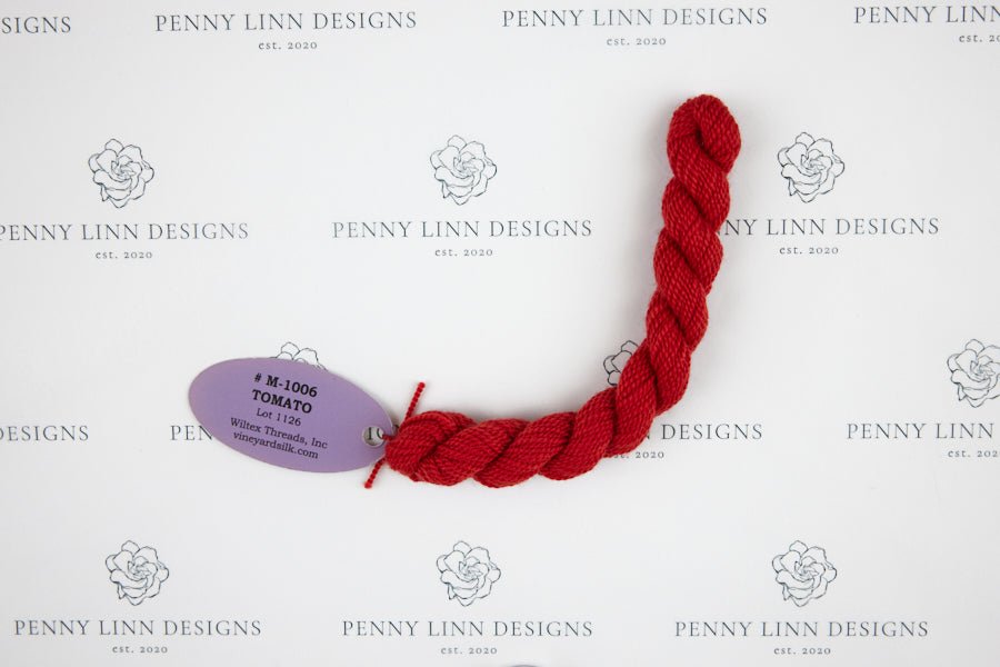 Vineyard Merino M-1006 TOMATO - Penny Linn Designs - Wiltex Threads