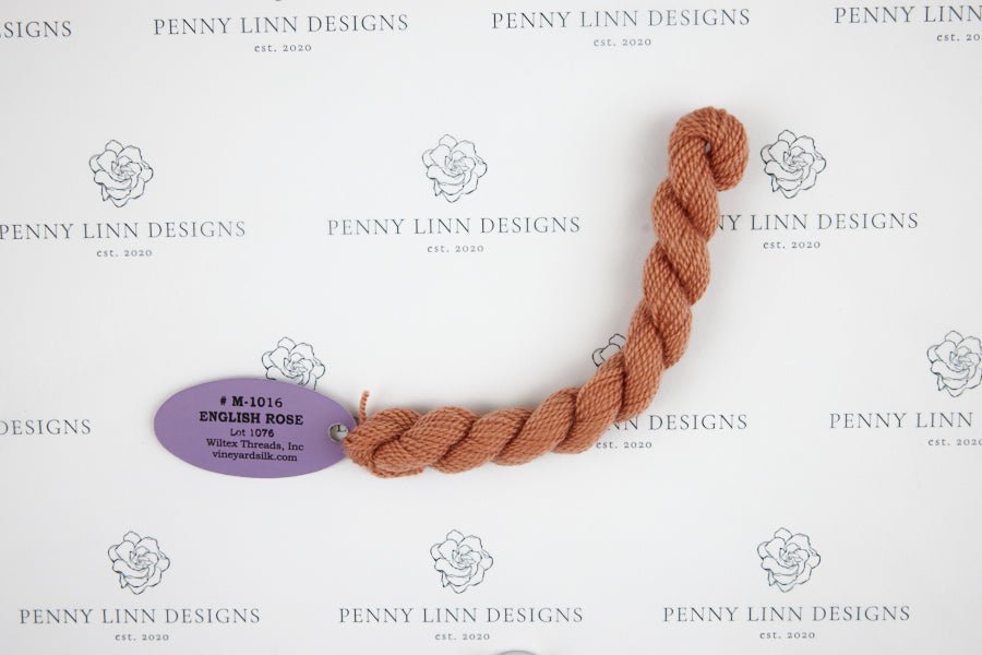 Vineyard Merino M-1016 ENGLISH ROSE - Penny Linn Designs - Wiltex Threads