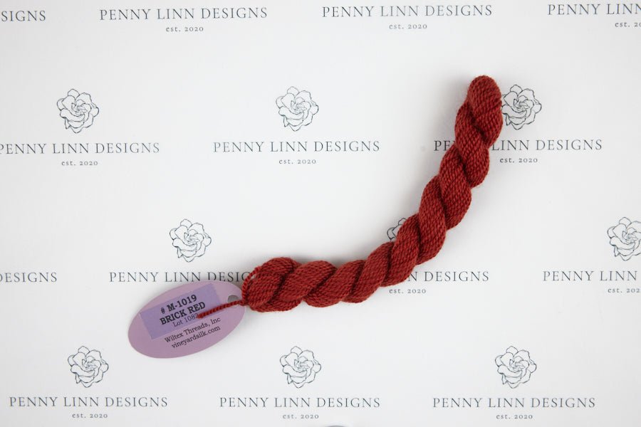 Vineyard Merino M-1019 BRICK RED - Penny Linn Designs - Wiltex Threads