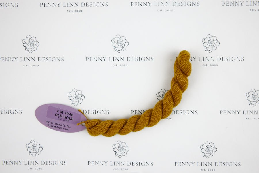 Vineyard Merino M-1046 OLD GOLD - Penny Linn Designs - Wiltex Threads