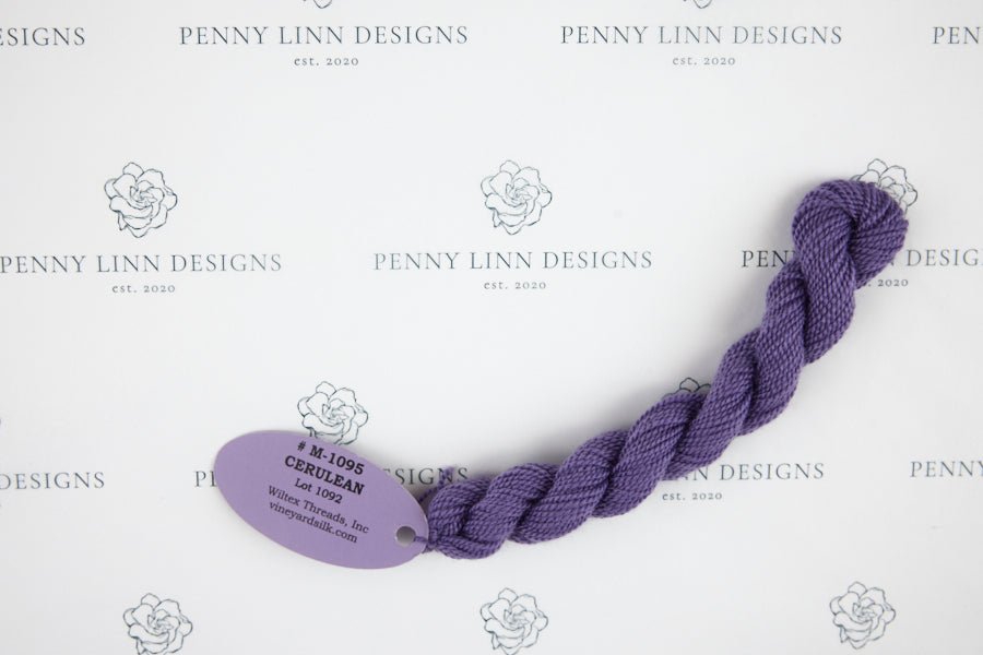 Vineyard Merino M-1095 CERULEAN - Penny Linn Designs - Wiltex Threads