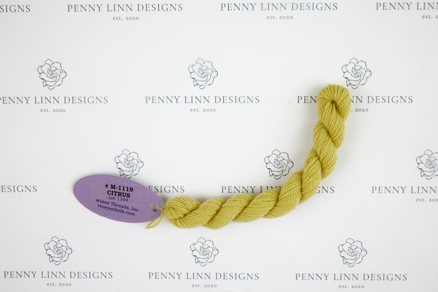 Vineyard Merino M-1119 CITRUS - Penny Linn Designs - Wiltex Threads