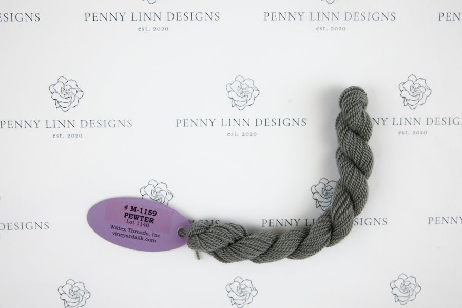 Vineyard Merino M-1159 PEWTER - Penny Linn Designs - Wiltex Threads