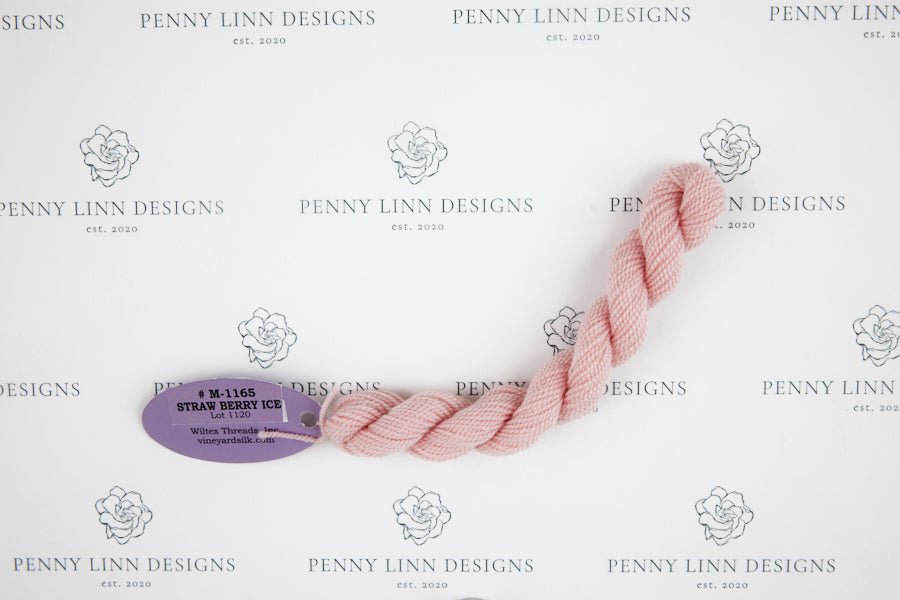 Vineyard Merino M-1165 STRAWBERRY ICE - Penny Linn Designs - Wiltex Threads