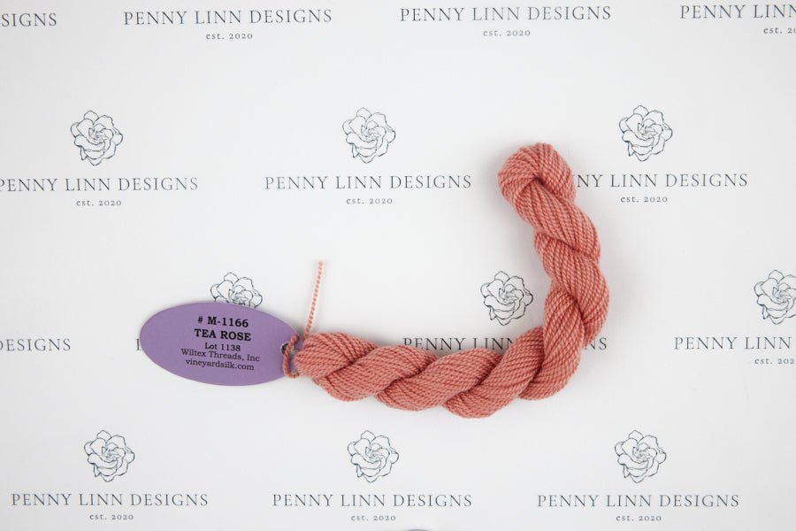 Vineyard Merino M-1166 TEA ROSE - Penny Linn Designs - Wiltex Threads