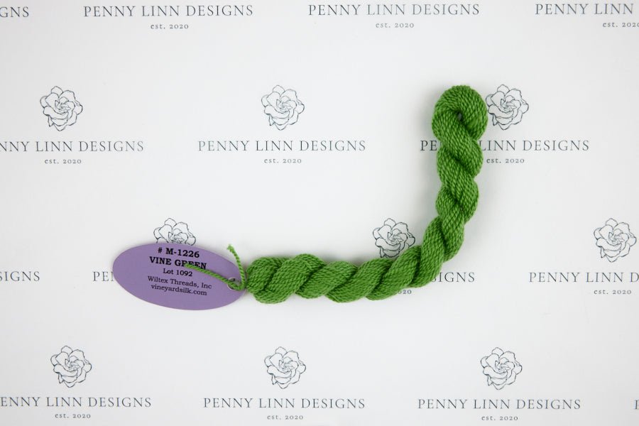Vineyard Merino M-1226 VINE GREEN - Penny Linn Designs - Wiltex Threads