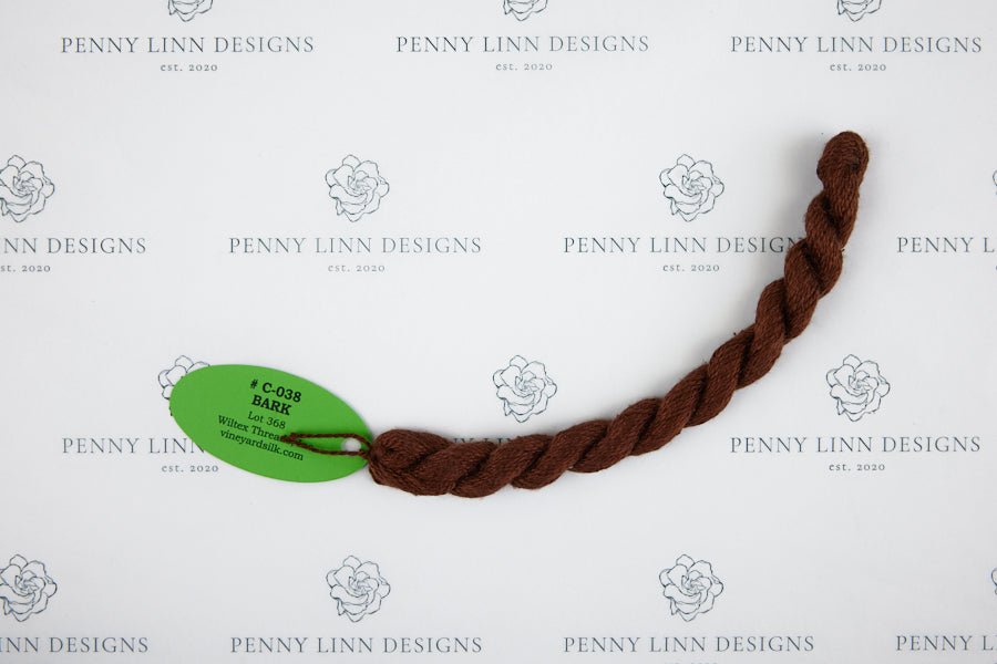 Vineyard Silk C-038 BARK - Penny Linn Designs - Wiltex Threads