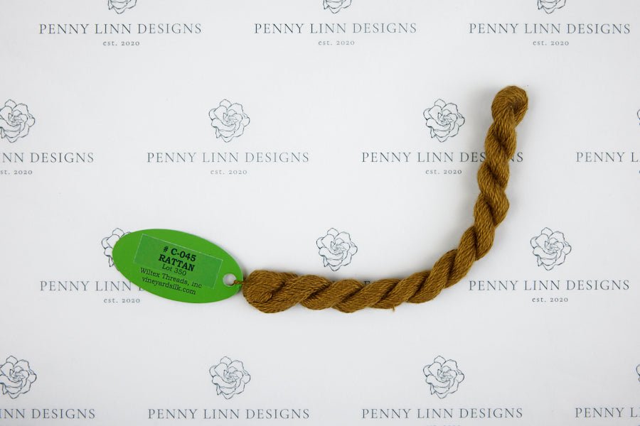 Vineyard Silk C-045 RATTAN - Penny Linn Designs - Wiltex Threads