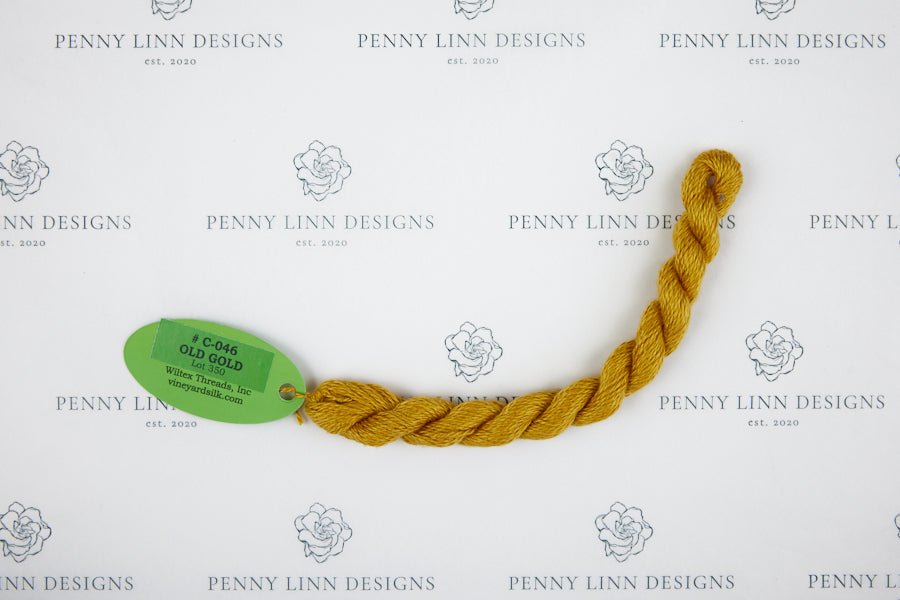 Vineyard Silk C-046 OLD GOLD - Penny Linn Designs - Wiltex Threads