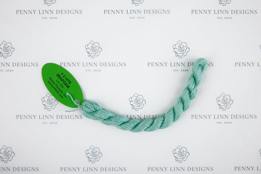 Vineyard Silk C-078 SEAFOAM - Penny Linn Designs - Wiltex Threads