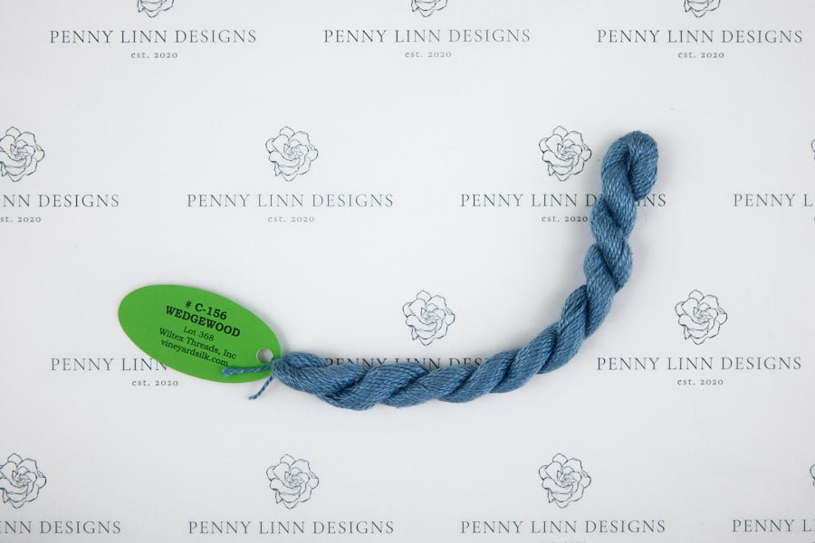 Vineyard Silk C-156 WEDGEWOOD - Penny Linn Designs - Wiltex Threads