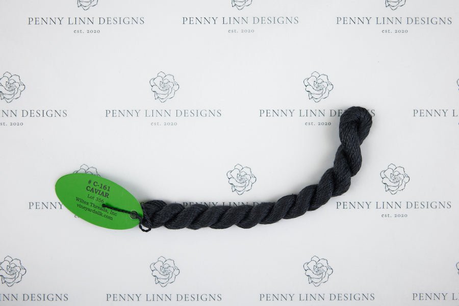 Vineyard Silk C-161 CAVIAR - Penny Linn Designs - Wiltex Threads
