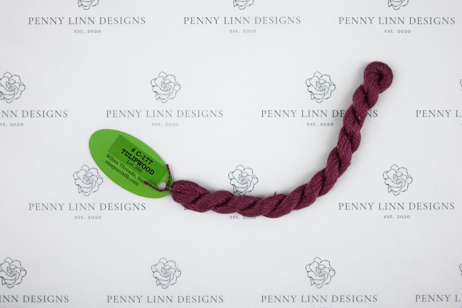 Vineyard Silk C-177 TULIPWOOD - Penny Linn Designs - Wiltex Threads