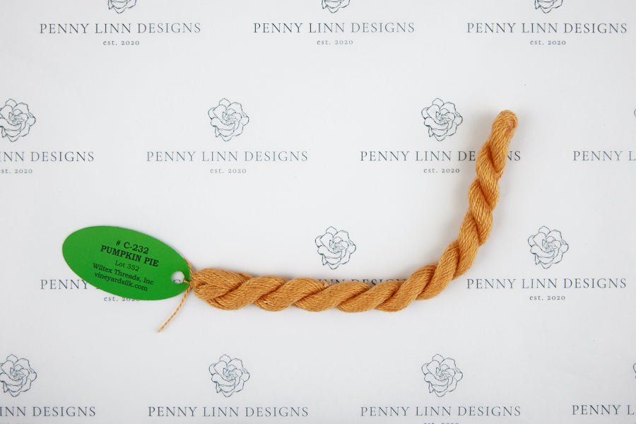 Vineyard Silk C-232 PUMPKIN PIE - Penny Linn Designs - Wiltex Threads